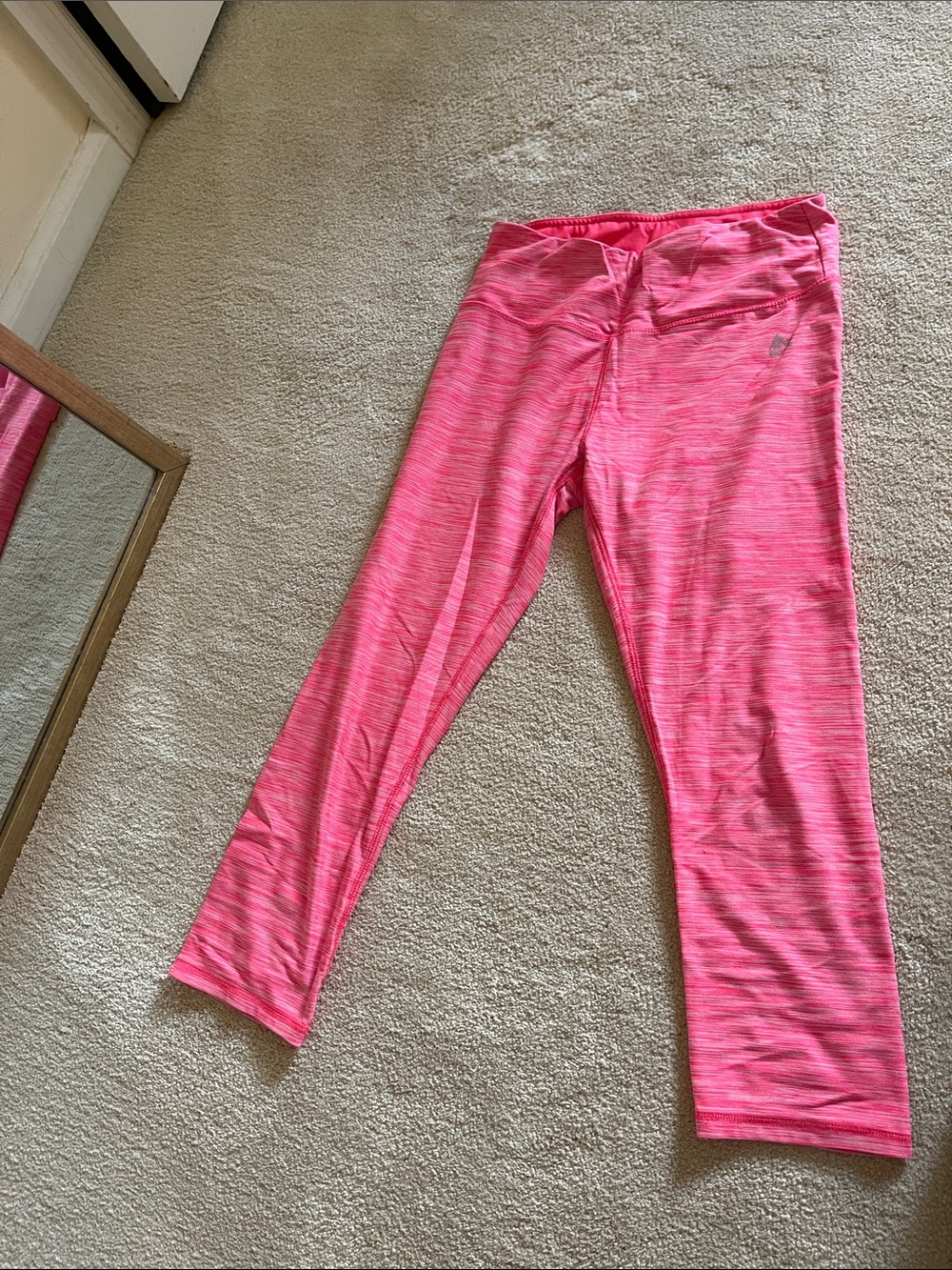 Target Pink Space-Dye Leggings